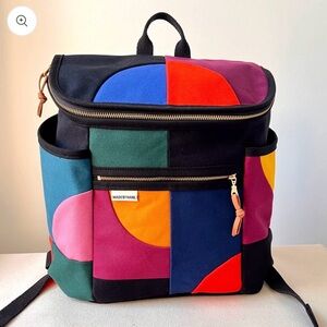 Handmade one of a kind duck canvas backpack